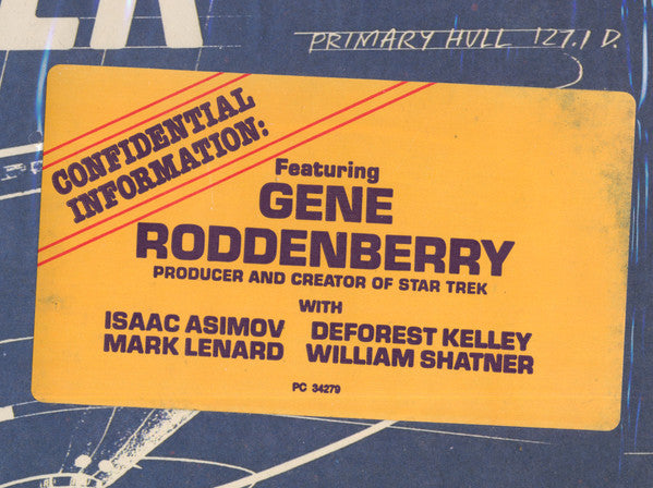 Gene Roddenberry : Inside Star Trek (LP, Album, Pit)