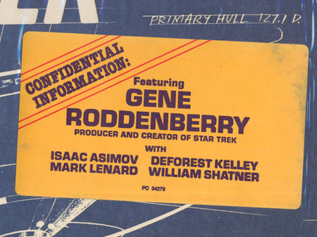 Gene Roddenberry : Inside Star Trek (LP, Album, Pit)