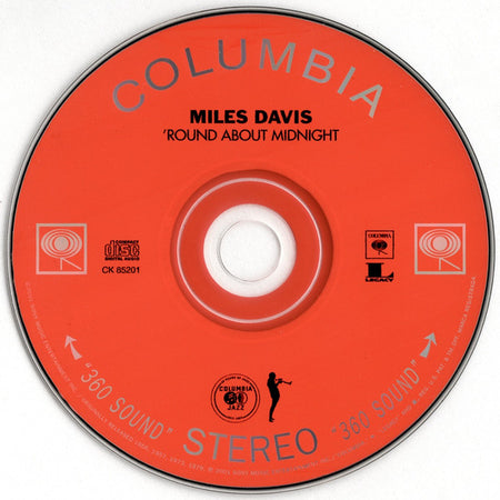 Miles Davis : 'Round About Midnight (CD, Album, RE, RM, RP)