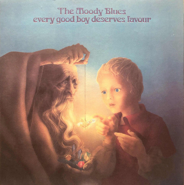 The Moody Blues : Every Good Boy Deserves Favour (LP, Album, PRC)