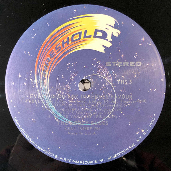 The Moody Blues : Every Good Boy Deserves Favour (LP, Album, PRC)