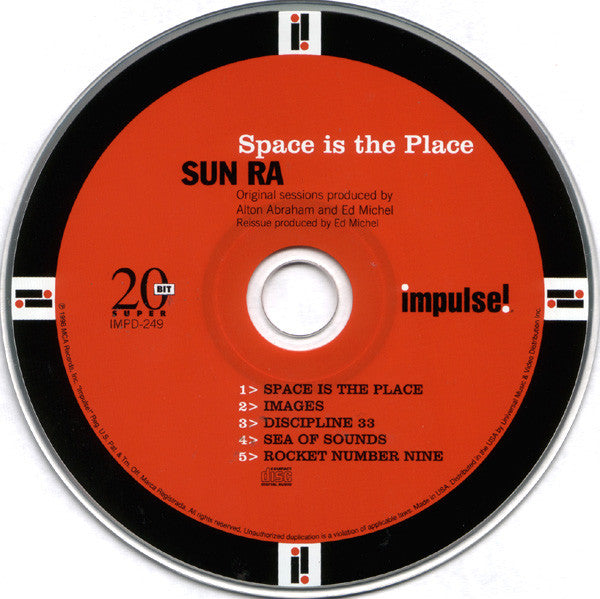 Sun Ra : Space Is The Place (CD, Album, RE, RM, Dig)