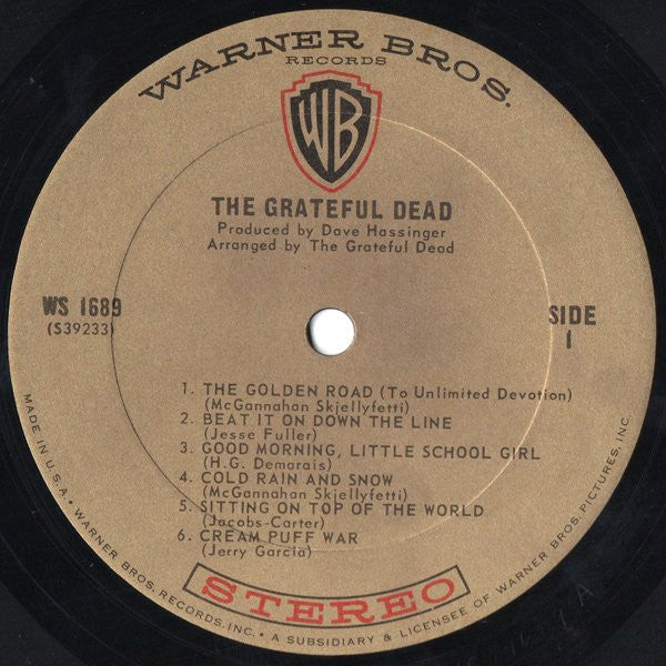 The Grateful Dead : The Grateful Dead (LP, Album, Gol)