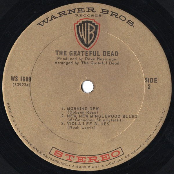 The Grateful Dead : The Grateful Dead (LP, Album, Gol)