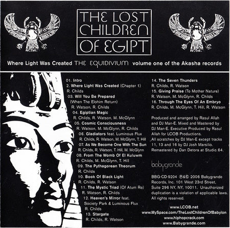 The Lost Children Of Babylon : Where Light Was Created: The Equidivium (CD, Album, RE, RM)