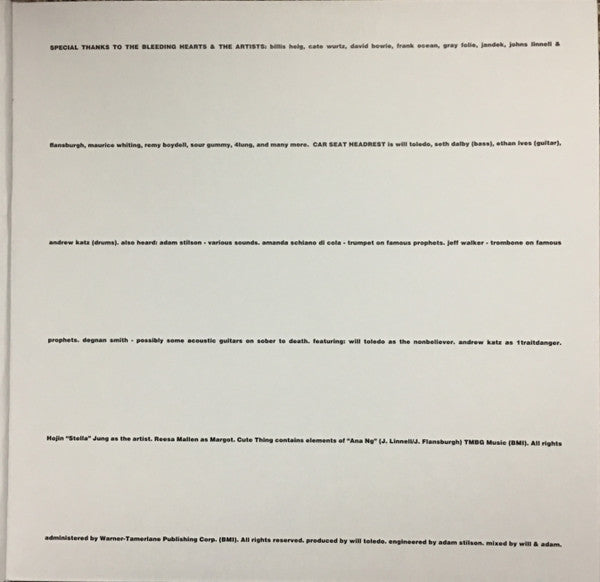 Car Seat Headrest : Twin Fantasy (2xLP, Album)