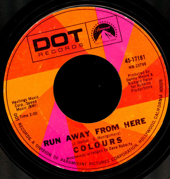 Colours (14) : Hyannis Port Soul (Lost You To The Wind)  (7", Styrene)