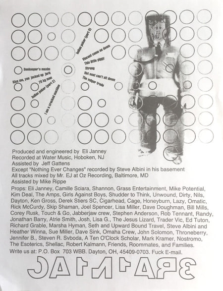 3RA1N1AC* : Hissing Prigs In Static Couture (LP, Album, RE, RP)