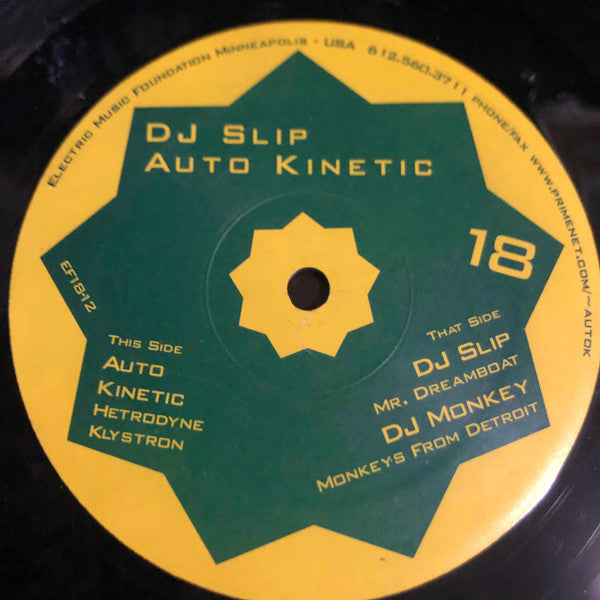Various : DJ Slip vs. Auto Kinetic (12")