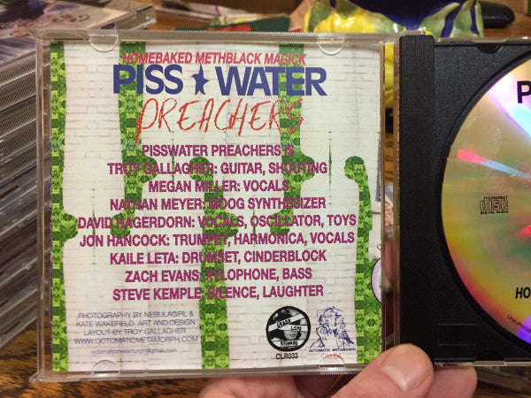 Pisswater Preachers : Homebaked Methblack Magick (CD, Album)