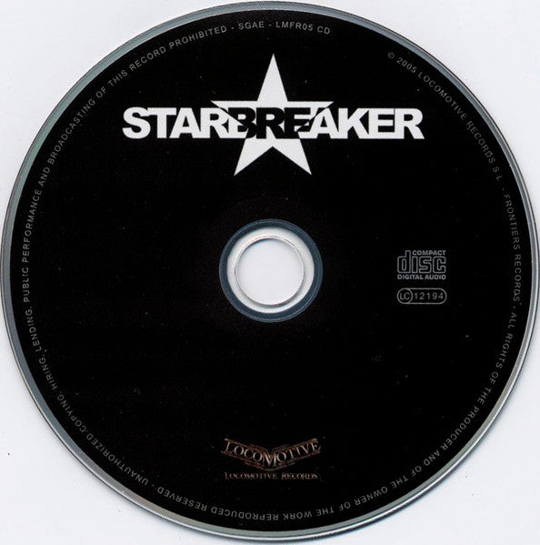 Starbreaker (3) : Starbreaker (CD, Album)