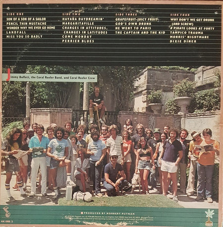 Jimmy Buffett : You Had To Be There (2xLP, Album, Ter)