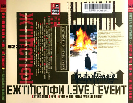Busta Rhymes : Extinction Level Event - The Final World Front (CD, Album, Club)