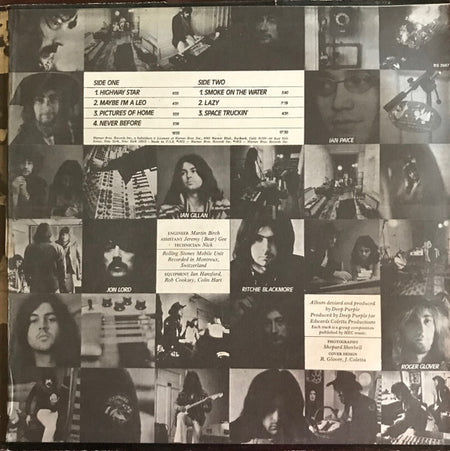 Deep Purple : Machine Head (LP, Album, RP, Ter)