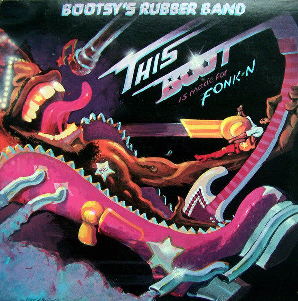Bootsy's Rubber Band : This Boot Is Made For Fonk-n (LP, Album, Jac)