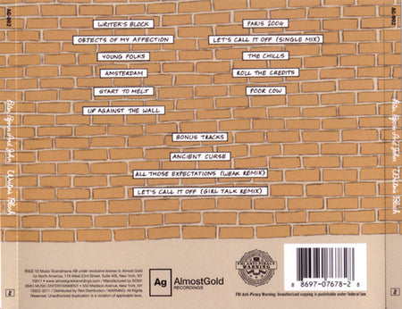 Peter Bjorn And John : Writer's Block (CD, Album, RE)