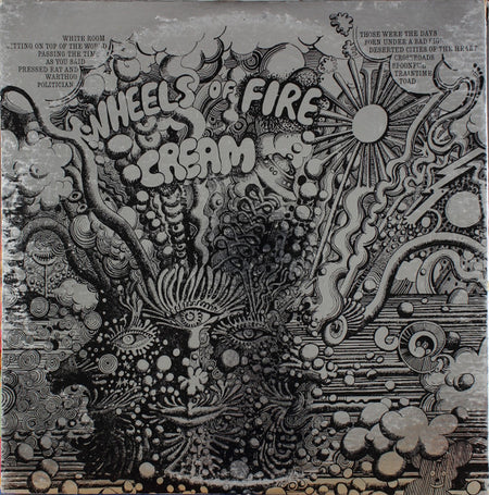 Cream (2) : Wheels Of Fire (2xLP, Album, CT )