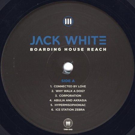Jack White (2) : Boarding House Reach (LP, Album, Ltd, Blu + 7", Blu)