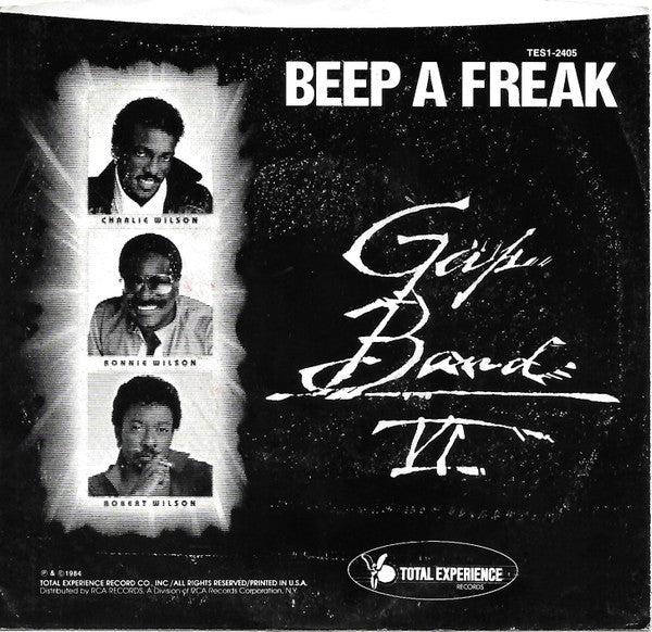 The Gap Band : Beep A Freak (7", Styrene)