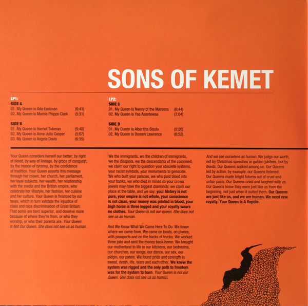 Sons Of Kemet : Your Queen Is A Reptile (2xLP, Album)