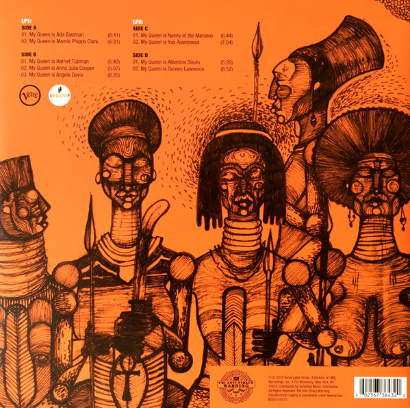 Sons Of Kemet : Your Queen Is A Reptile (2xLP, Album)