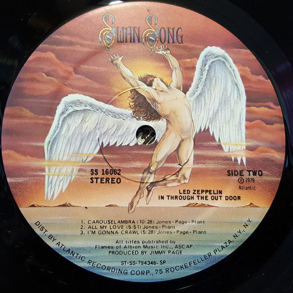 Led Zeppelin : In Through The Out Door (LP, Album, "D")
