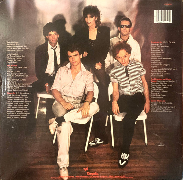 Pat Benatar : Crimes Of Passion (LP, Album, Whi)