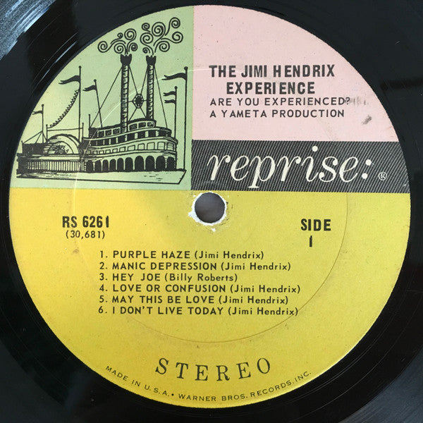 The Jimi Hendrix Experience : Are You Experienced? (LP, Album, Ter)