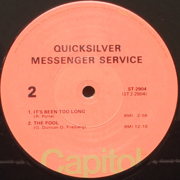 Quicksilver Messenger Service : Quicksilver Messenger Service (LP, Album, RE, Los)