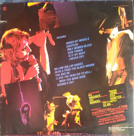 Alice Cooper (2) : The Alice Cooper Show (LP, Album, Club, RE, RCA)