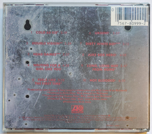 Foreigner : Records (CD, Comp, RE, JVC)