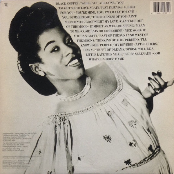 Sarah Vaughan : The Divine Sarah Vaughan (The Columbia Years 1949 - 1953) (2xLP, Comp, Car)