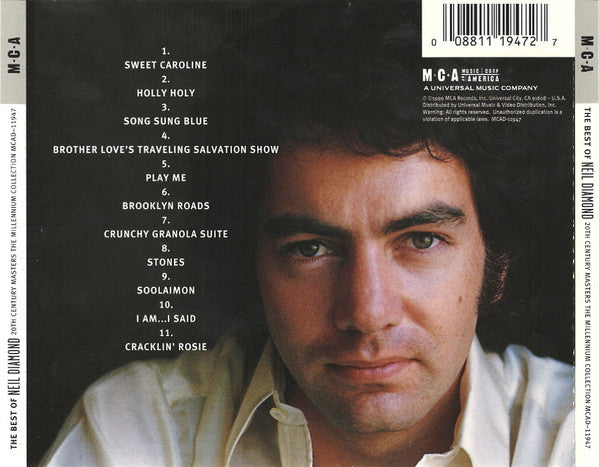 Neil Diamond : The Best Of Neil Diamond  (CD, Comp, RE)