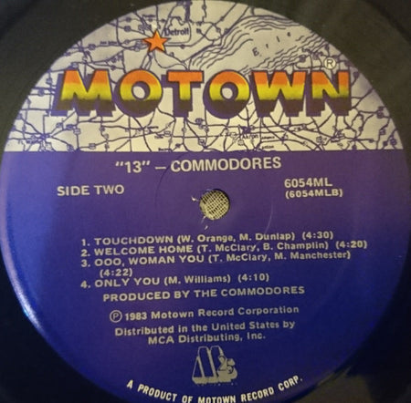 Commodores : 13 (LP, Album, Gat)