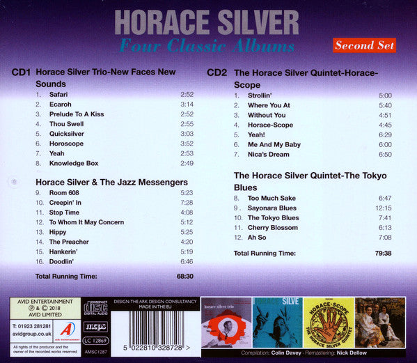 Horace Silver : Four Classic Albums - Second Set (2xCD, Comp)
