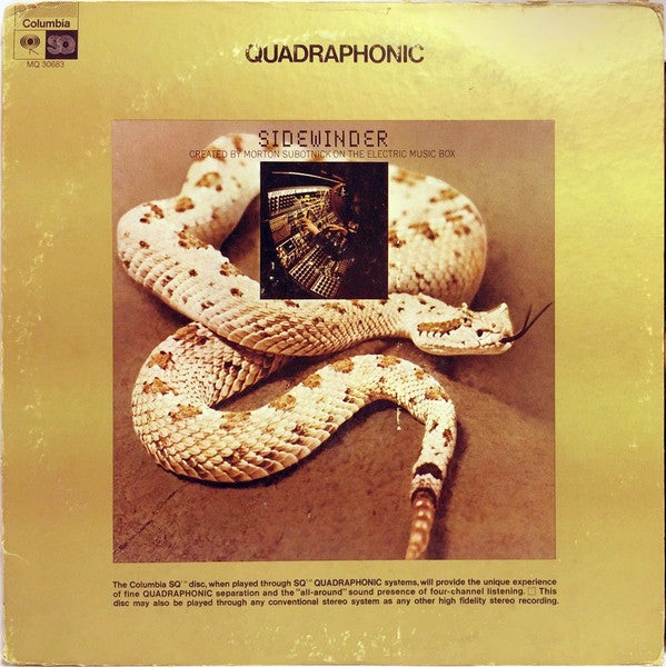 Morton Subotnick : Sidewinder (LP, Album, Quad)