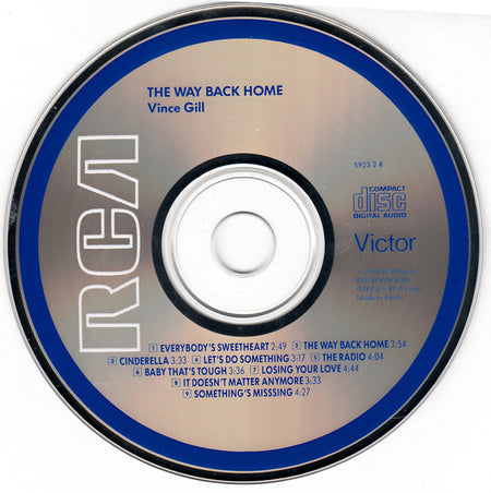 Vince Gill : The Way Back Home (CD, Album)