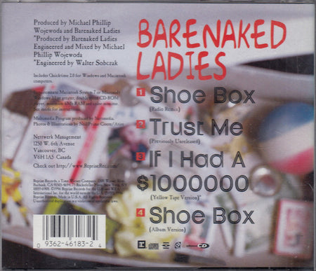 Barenaked Ladies : Shoe Box E.P. (CD, EP, Enh)