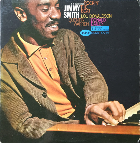 Jimmy Smith : Rockin' The Boat (LP, Album, RP)