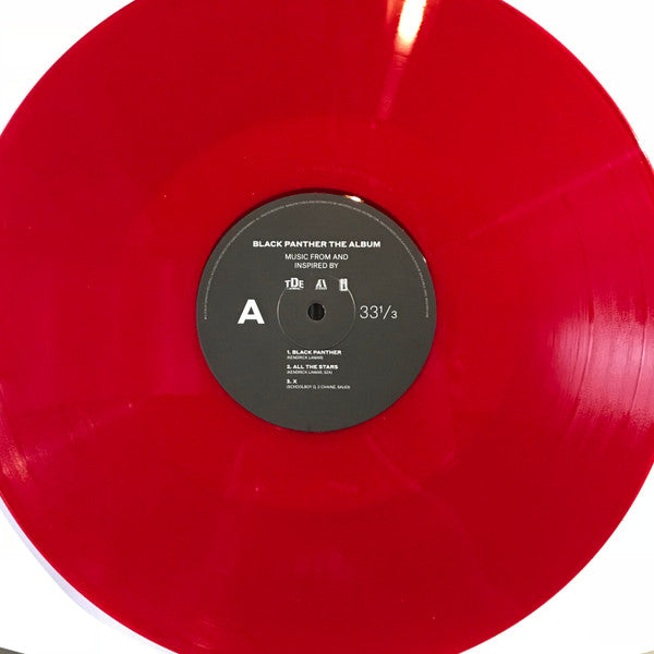 Various : Black Panther The Album (Music From And Inspired By) (2xLP, Album, Ltd, Red)