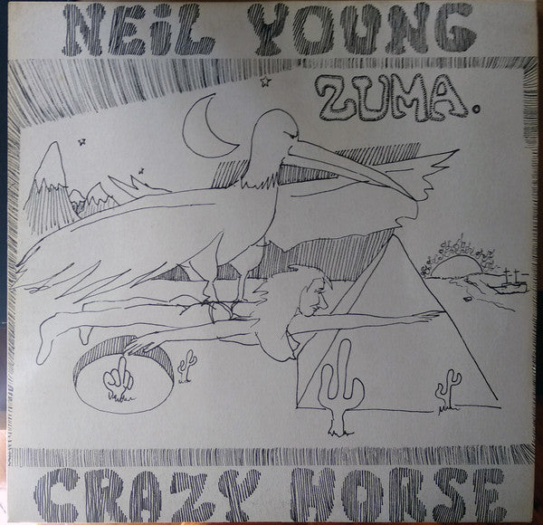 Neil Young With Crazy Horse : Zuma (LP, Album, RE)