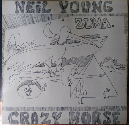 Neil Young With Crazy Horse : Zuma (LP, Album, RE)