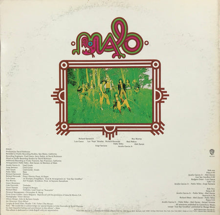 Malo (2) : Malo (LP, Album, Ter)