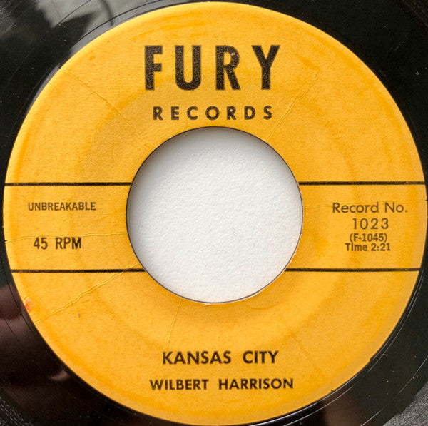 Wilbert Harrison : Kansas City (7", Single)