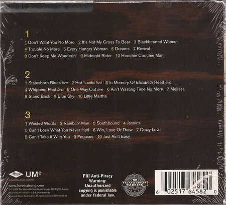 The Allman Brothers Band : 3CD»Playlist+Plus  (3xCD, Comp)