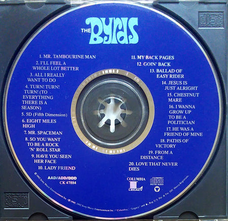 The Byrds : 20 Essential Tracks From The Boxed Set: 1965-1990 (CD, Comp, RM)