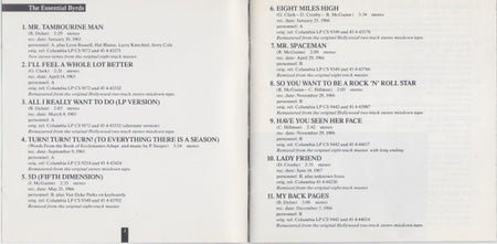 The Byrds : 20 Essential Tracks From The Boxed Set: 1965-1990 (CD, Comp, RM)