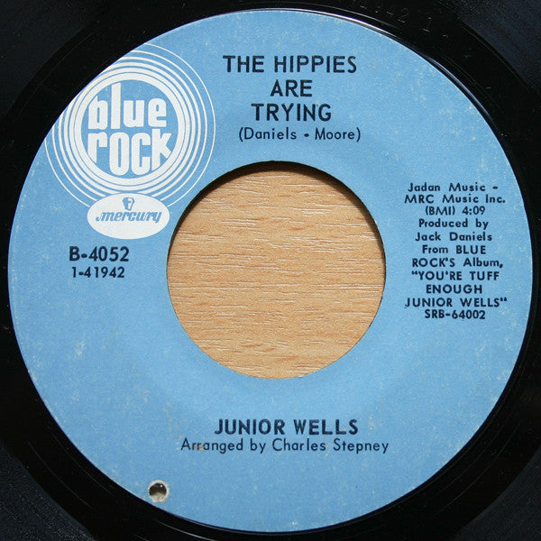 Junior Wells : You're Tuff Enough (7", Styrene)