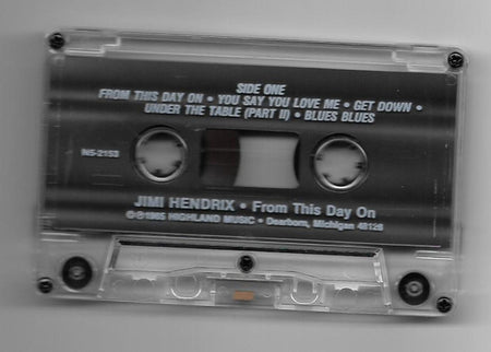 Jimi Hendrix : From This Day On (Cass, Comp, Cle)