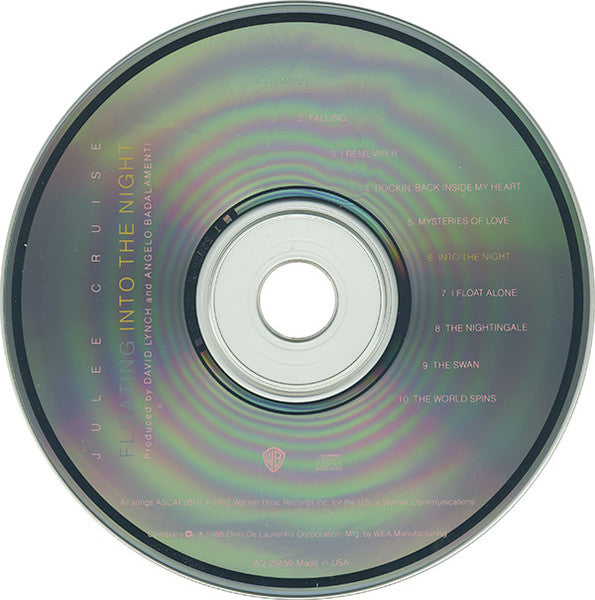 Julee Cruise : Floating Into The Night (CD, Album, Club)
